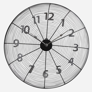 Wire Fan Cover Clock - Park Designs - The Fox Decor